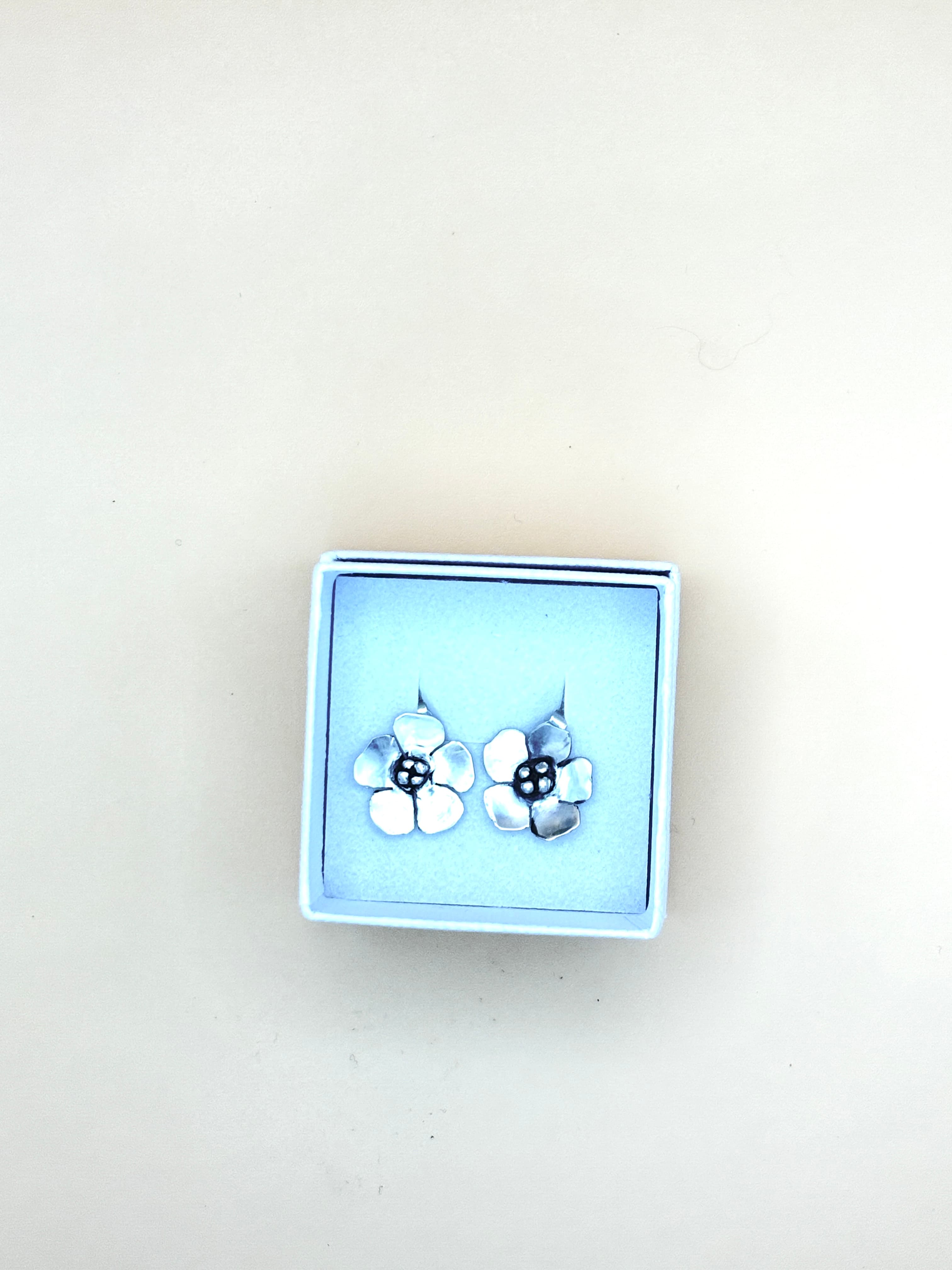 Orecchini Fiore Argento