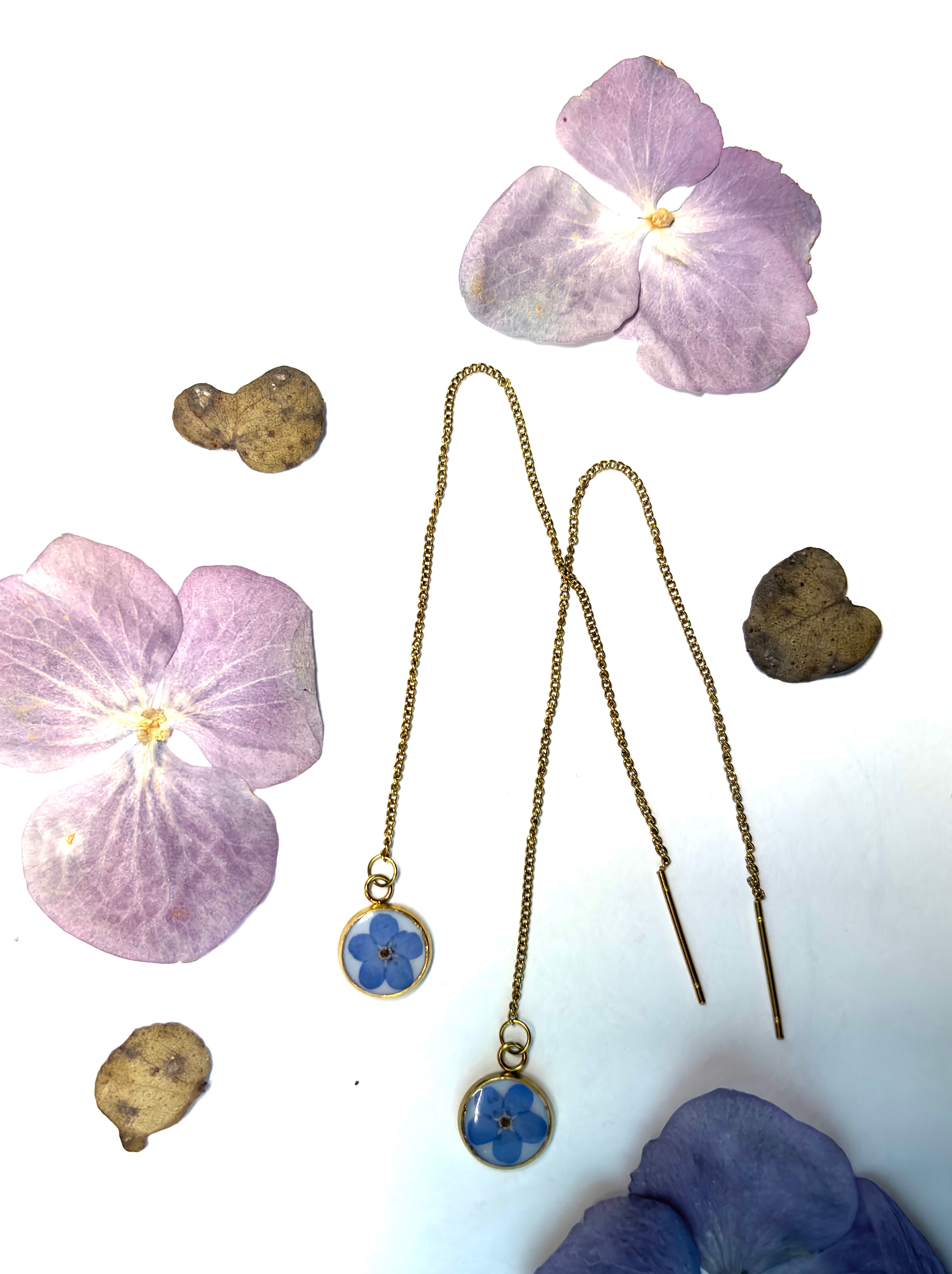 Orecchini saliscendi "Non ti scordar di me"